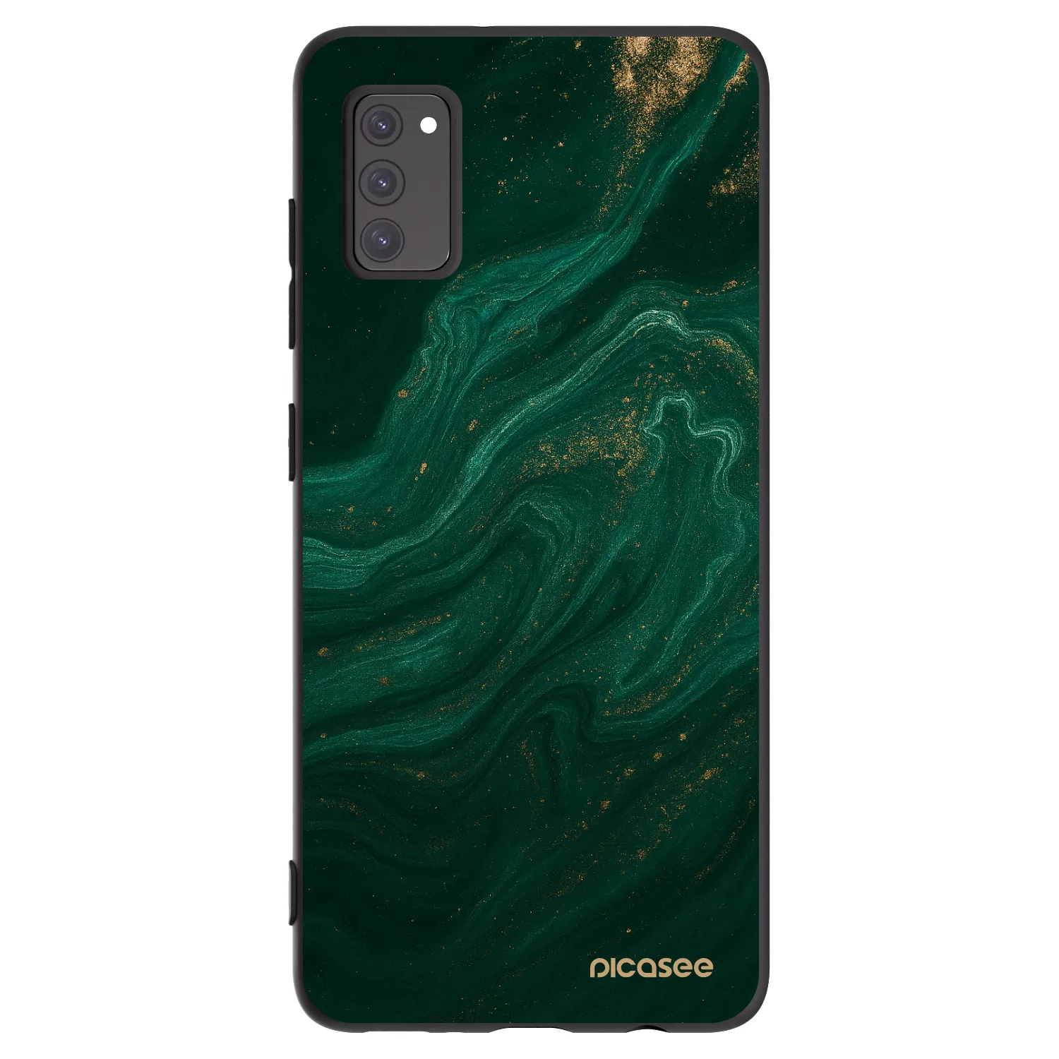 Picasee fekete szilikon tok az alábbi mobiltelefonokra Samsung Galaxy A41 A415F - Green