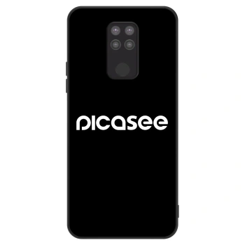 Szilikon tok erre a típusra Xiaomi Redmi Note 9 - Picasee - new logo - white