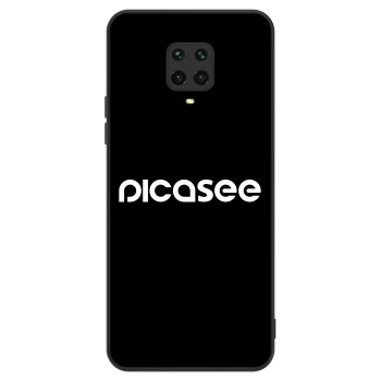 Szilikon tok erre a típusra Xiaomi Redmi Note 9 Pro - Picasee - new logo - white