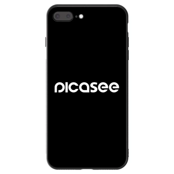 Szilikon tok erre a típusra Apple iPhone 7 Plus - Picasee - new logo - white