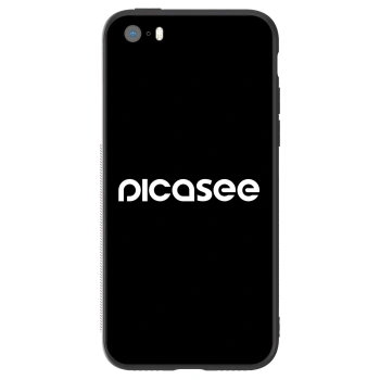 Szilikon tok erre a típusra Apple iPhone 5/5S/SE - Picasee - new logo - white