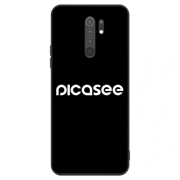 Szilikon tok erre a típusra Xiaomi Redmi 9 - Picasee - new logo - white