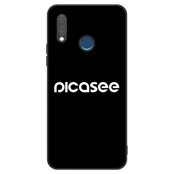 Szilikon tok erre a típusra Huawei P20 Lite - Picasee - new logo - white