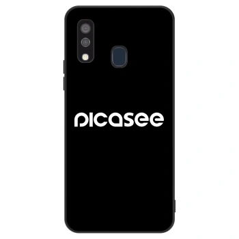 Szilikon tok erre a típusra Samsung Galaxy A40 A405F - Picasee - new logo - white