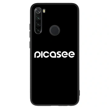Szilikon tok erre a típusra Xiaomi Redmi Note 8 - Picasee - new logo - white