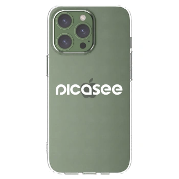 Picasee átlátszó szilikon tok az alábbi mobiltelefonokra Apple iPhone 13 Pro - Picasee - new logo - white