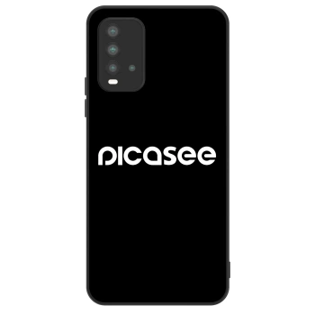 Szilikon tok erre a típusra Xiaomi Redmi 9T - Picasee - new logo - white