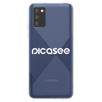 Tok az alábbi mobiltelefonokra Samsung Galaxy A03s A037G - Picasee - new logo - white