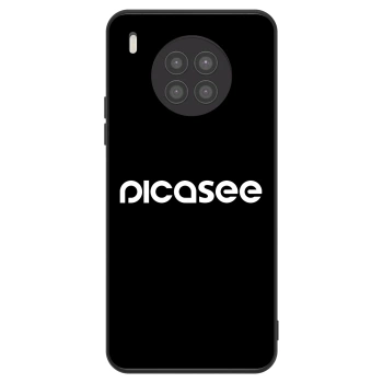 Szilikon tok erre a típusra Huawei Nova 8i - Picasee - new logo - white