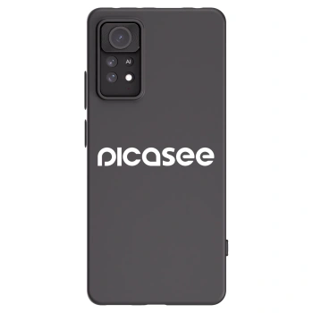 Picasee fekete szilikon tok az alábbi mobiltelefonokra Xiaomi Redmi Note 11 Pro 5G - Picasee - new logo - white