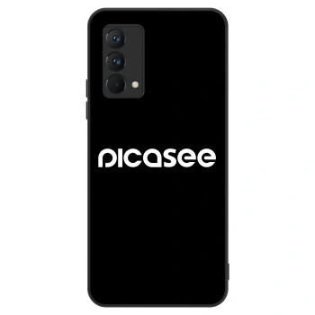 Szilikon tok erre a típusra Realme GT Master Edition 5G - Picasee - new logo - white