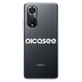 Picasee átlátszó szilikon tok az alábbi mobiltelefonokra Huawei Nova 9 SE - Picasee - new logo - white