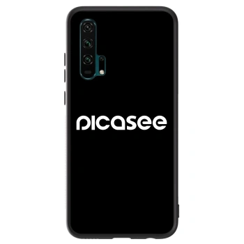 Szilikon tok erre a típusra Honor 20 Pro - Picasee - new logo - white