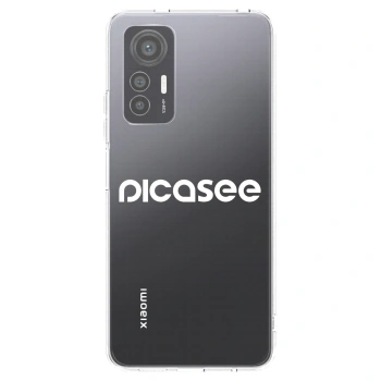 Picasee átlátszó szilikon tok az alábbi mobiltelefonokra Xiaomi 12 Lite - Picasee - new logo - white