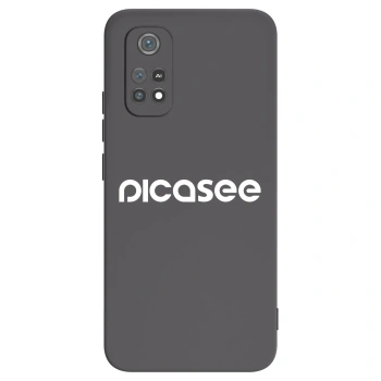 Picasee fekete szilikon tok az alábbi mobiltelefonokra Xiaomi Poco M4 Pro - Picasee - new logo - white