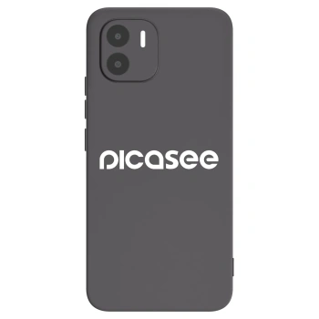Picasee fekete szilikon tok az alábbi mobiltelefonokra Xiaomi Redmi A1 - Picasee - new logo - white