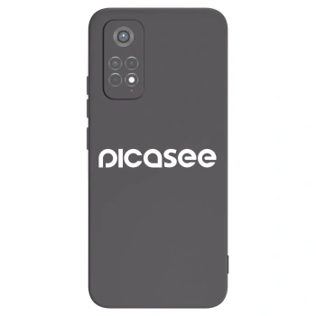 Picasee fekete szilikon tok az alábbi mobiltelefonokra Xiaomi Redmi Note 11S 5G - Picasee - new logo - white