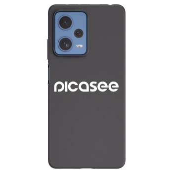 Picasee fekete szilikon tok az alábbi mobiltelefonokra Xiaomi Redmi Note 12 Pro 5G - Picasee - new logo - white