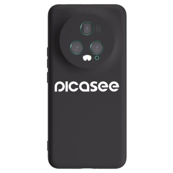 Picasee fekete szilikon tok az alábbi mobiltelefonokra Honor Magic5 Pro - Picasee - new logo - white