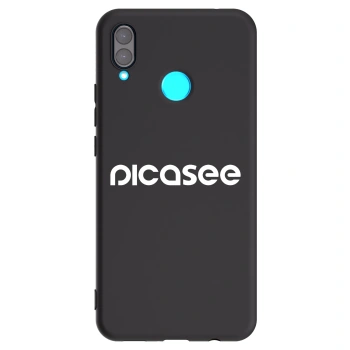 Picasee fekete szilikon tok az alábbi mobiltelefonokra Huawei Nova 3 - Picasee - new logo - white
