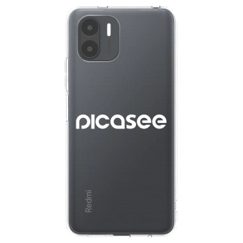 Picasee átlátszó szilikon tok az alábbi mobiltelefonokra Xiaomi Redmi A2 - Picasee - new logo - white