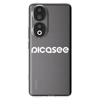 Picasee átlátszó szilikon tok az alábbi mobiltelefonokra Honor 90 5G - Picasee - new logo - white