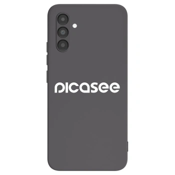 Picasee fekete szilikon tok az alábbi mobiltelefonokra Samsung Galaxy A04s A047F - Picasee - new logo - white