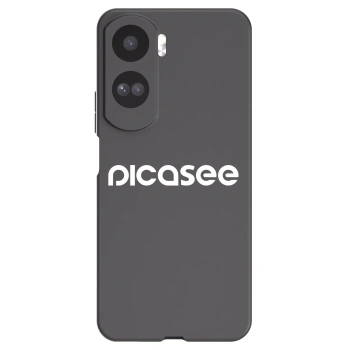 Picasee fekete szilikon tok az alábbi mobiltelefonokra Honor 90 Lite 5G - Picasee - new logo - white