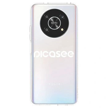 Picasee átlátszó szilikon tok az alábbi mobiltelefonokra Honor Magic4 Lite 5G - Picasee - new logo - white