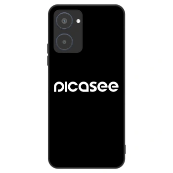 Szilikon tok erre a típusra Realme 10 4G - Picasee - new logo - white