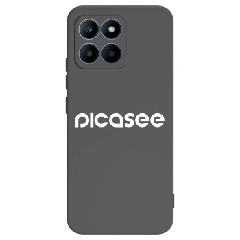 Picasee fekete szilikon tok az alábbi mobiltelefonokra Honor 70 Lite - Picasee - new logo - white