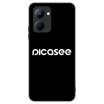 Szilikon tok erre a típusra Realme C33 (2023) - Picasee - new logo - white
