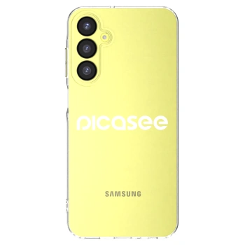 Picasee átlátszó szilikon tok az alábbi mobiltelefonokra Samsung Galaxy A25 A256B 5G - Picasee - new logo - white