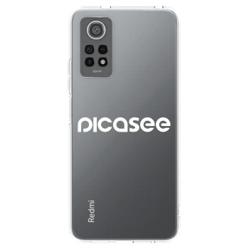 Picasee átlátszó szilikon tok az alábbi mobiltelefonokra Xiaomi Redmi Note 12 Pro 4G - Picasee - new logo - white