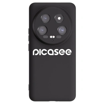Picasee fekete szilikon tok az alábbi mobiltelefonokra Xiaomi 14 Ultra - Picasee - new logo - white