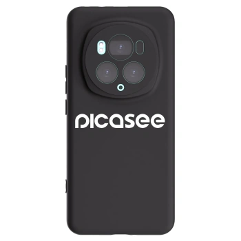 Picasee fekete szilikon tok az alábbi mobiltelefonokra Honor Magic6 Pro - Picasee - new logo - white