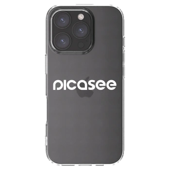 Picasee átlátszó szilikon tok az alábbi mobiltelefonokra Apple iPhone 16 Pro - Picasee - new logo - white