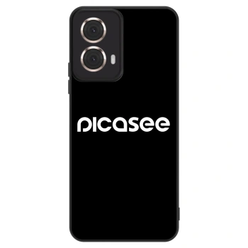 Szilikon tok erre a típusra Motorola Moto G85 - Picasee - new logo - white