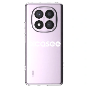 Picasee átlátszó szilikon tok az alábbi mobiltelefonokra Xiaomi Redmi Note 14 Pro 5G - Picasee - new logo - white