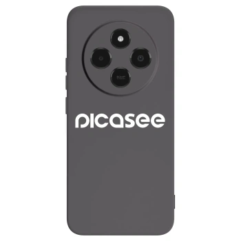 Picasee fekete szilikon tok az alábbi mobiltelefonokra Xiaomi Poco C75 - Picasee - new logo - white