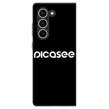 Szilikon tok erre a típusra Samsung Galaxy Z Fold5 5G - Picasee - new logo - white