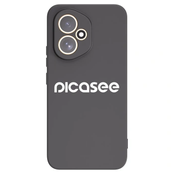 Picasee fekete szilikon tok az alábbi mobiltelefonokra Honor 400 5G - Picasee - new logo - white
