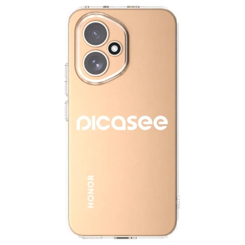 Picasee átlátszó szilikon tok az alábbi mobiltelefonokra Honor 400 5G - Picasee - new logo - white