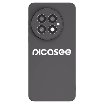 Picasee fekete szilikon tok az alábbi mobiltelefonokra OnePlus 13 5G - Picasee - new logo - white