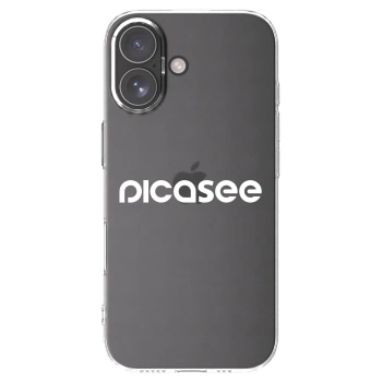 Picasee átlátszó szilikon tok az alábbi mobiltelefonokra Apple iPhone 17 - Picasee - new logo - white