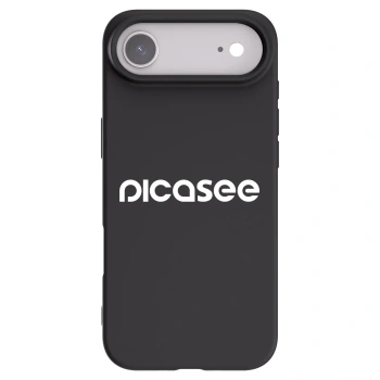 Picasee fekete szilikon tok az alábbi mobiltelefonokra Apple iPhone Air - Picasee - new logo - white
