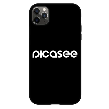 Szilikon tok erre a típusra Apple iPhone 11 Pro Max - Picasee - new logo - white