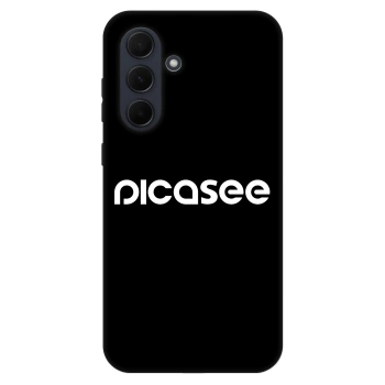 Szilikon tok erre a típusra Samsung Galaxy A35 5G A356B - Picasee - new logo - white