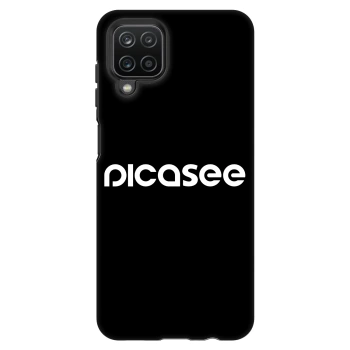 Szilikon tok erre a típusra Samsung Galaxy A12 A125F - Picasee - new logo - white