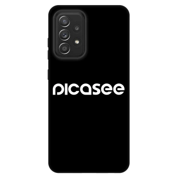 Szilikon tok erre a típusra Samsung Galaxy A52 5G A525F - Picasee - new logo - white